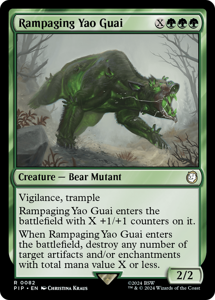 Rampaging Yao Guai [Fallout] | Webway Games