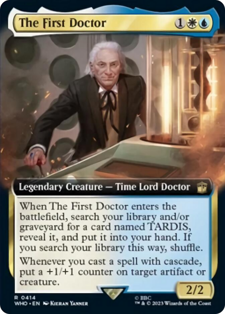 The First Doctor (Extended Art) [Doctor Who] | Webway Games