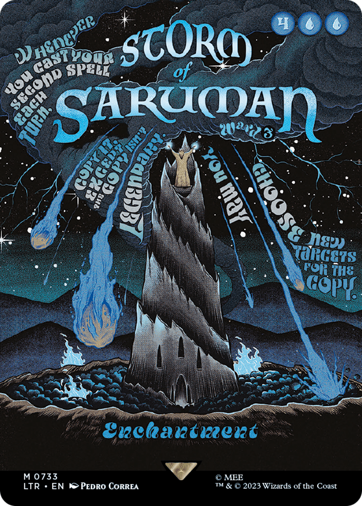 Storm of Saruman (Borderless Poster) [The Lord of the Rings: Tales of Middle-Earth] | Webway Games