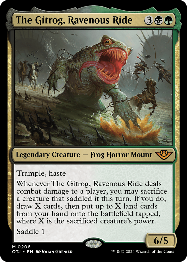 The Gitrog, Ravenous Ride [Outlaws of Thunder Junction] | Webway Games