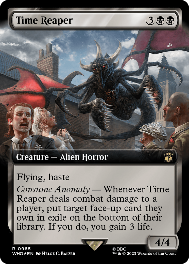 Time Reaper (Extended Art) (Surge Foil) [Doctor Who] | Webway Games