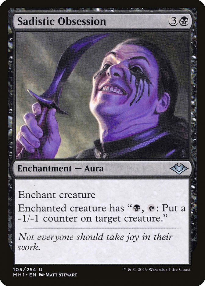 Sadistic Obsession [Modern Horizons] | Webway Games