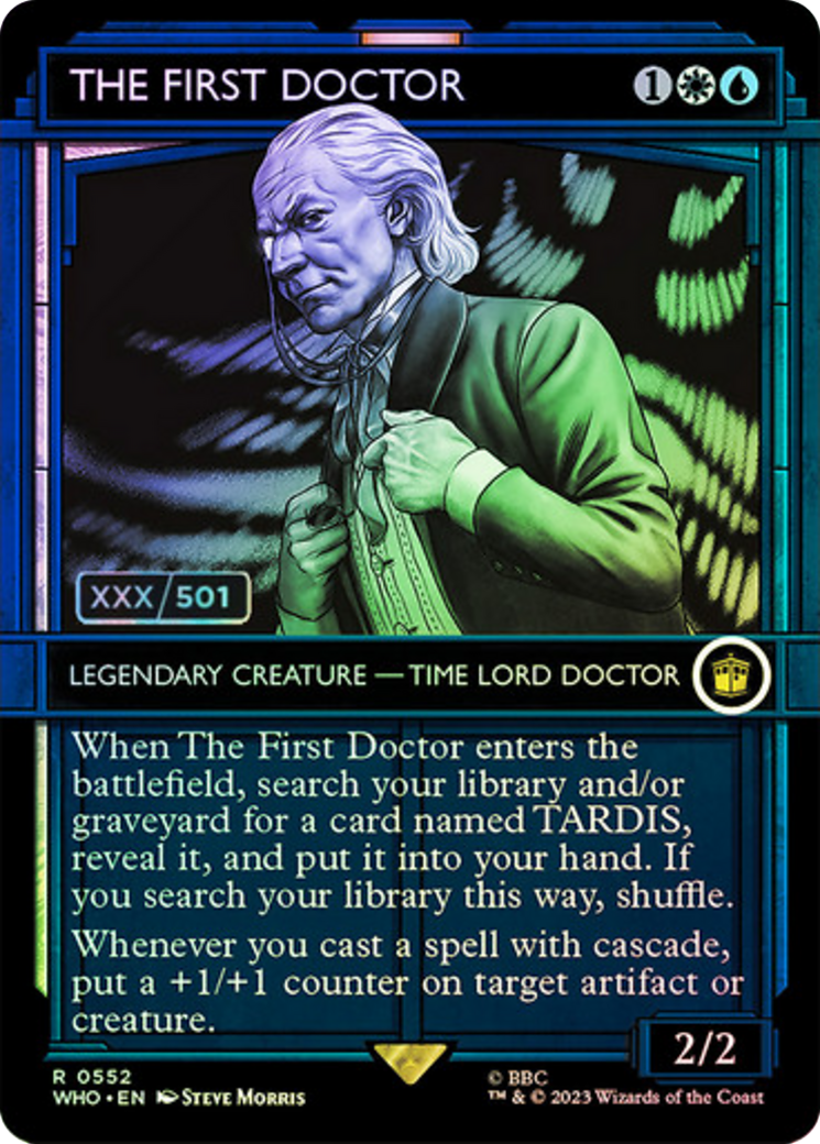 The First Doctor (Serial Numbered) [Doctor Who] | Webway Games