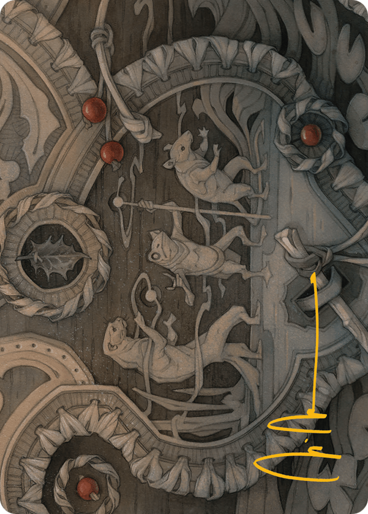 Season of Weaving Art Card (Gold-Stamped Signature) [Bloomburrow Art Series] | Webway Games