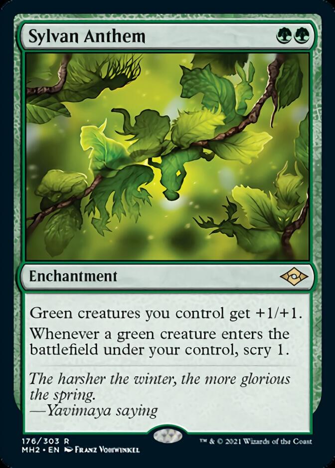 Sylvan Anthem [Modern Horizons 2] | Webway Games