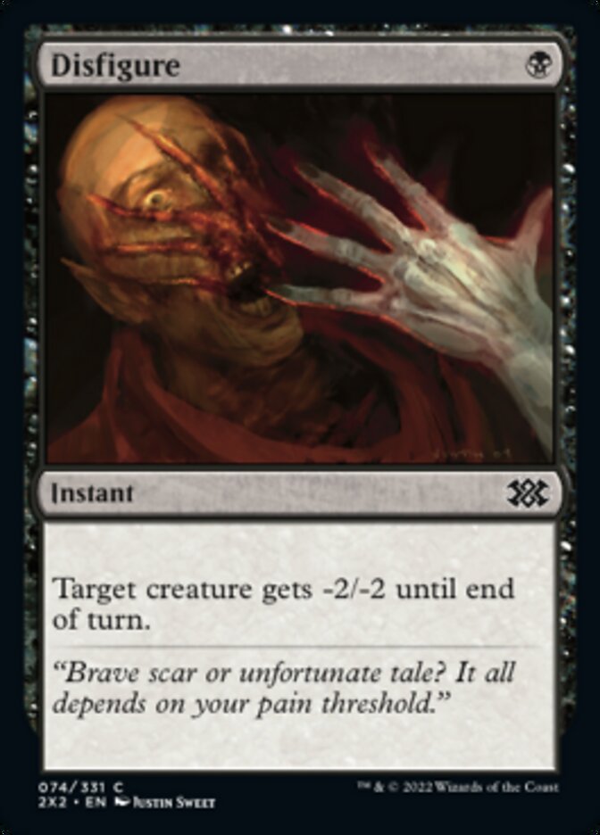 Disfigure [Double Masters 2022] | Webway Games