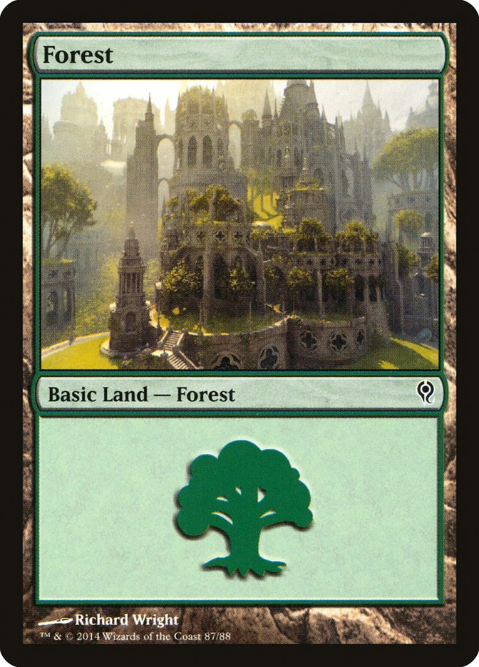 Forest (87) [Duel Decks: Jace vs. Vraska] | Webway Games