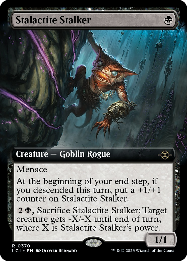 Stalactite Stalker (Extended Art) [The Lost Caverns of Ixalan] | Webway Games