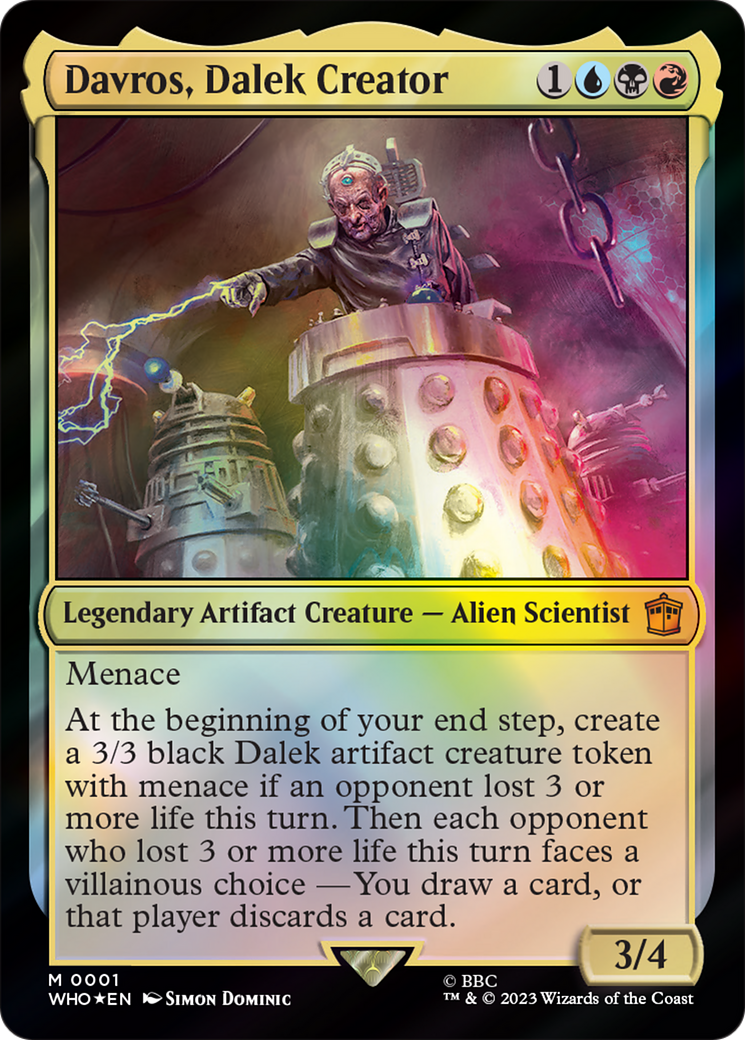 Davros, Dalek Creator [Doctor Who] | Webway Games