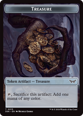 Spirit (0006) // Treasure Double-Sided Token [Duskmourn: House of Horror Tokens] | Webway Games