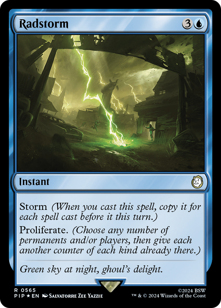 Radstorm (Surge Foil) [Fallout] | Webway Games