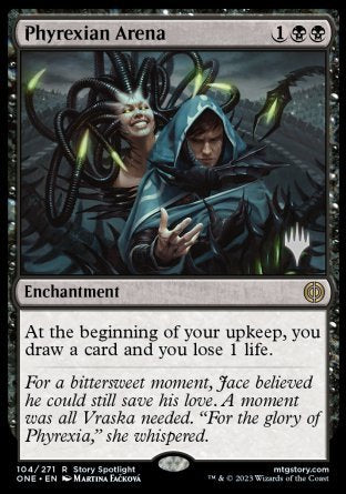 Phyrexian Arena (Promo Pack) [Phyrexia: All Will Be One Promos] | Webway Games