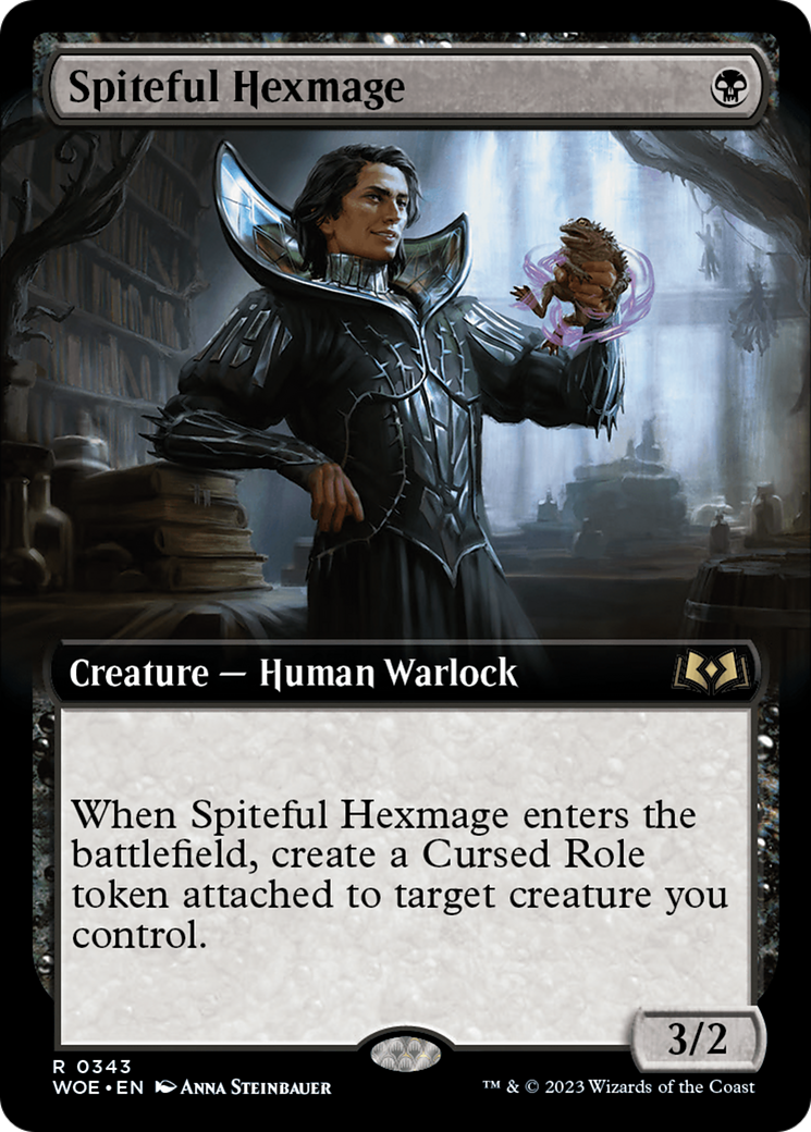 Spiteful Hexmage (Extended Art) [Wilds of Eldraine] | Webway Games