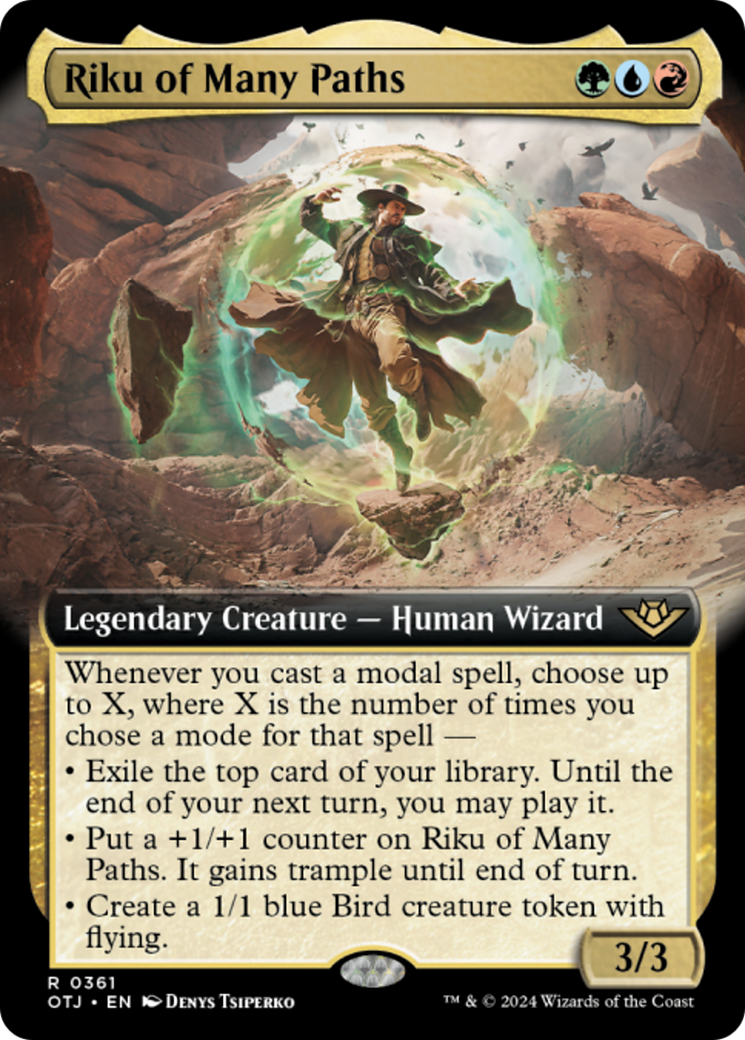 Riku of Many Paths (Extended Art) [Outlaws of Thunder Junction] | Webway Games