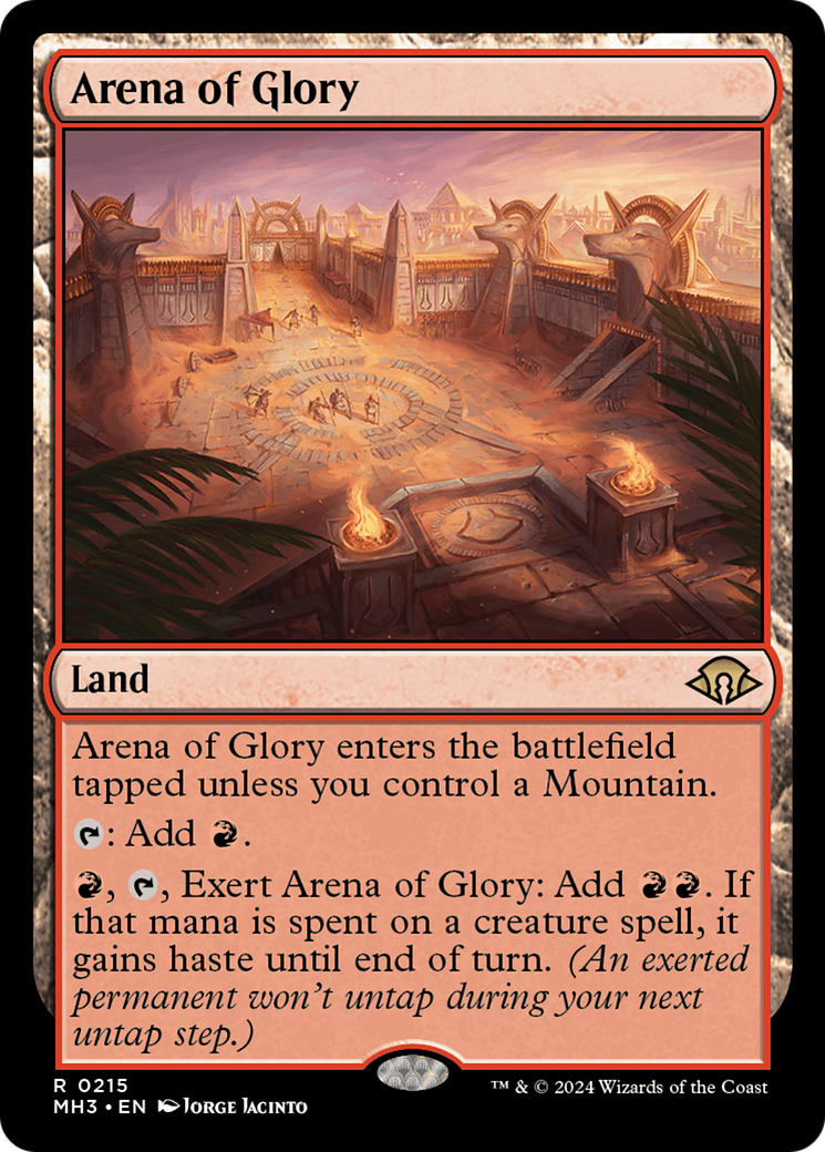 Arena of Glory [Modern Horizons 3] | Webway Games
