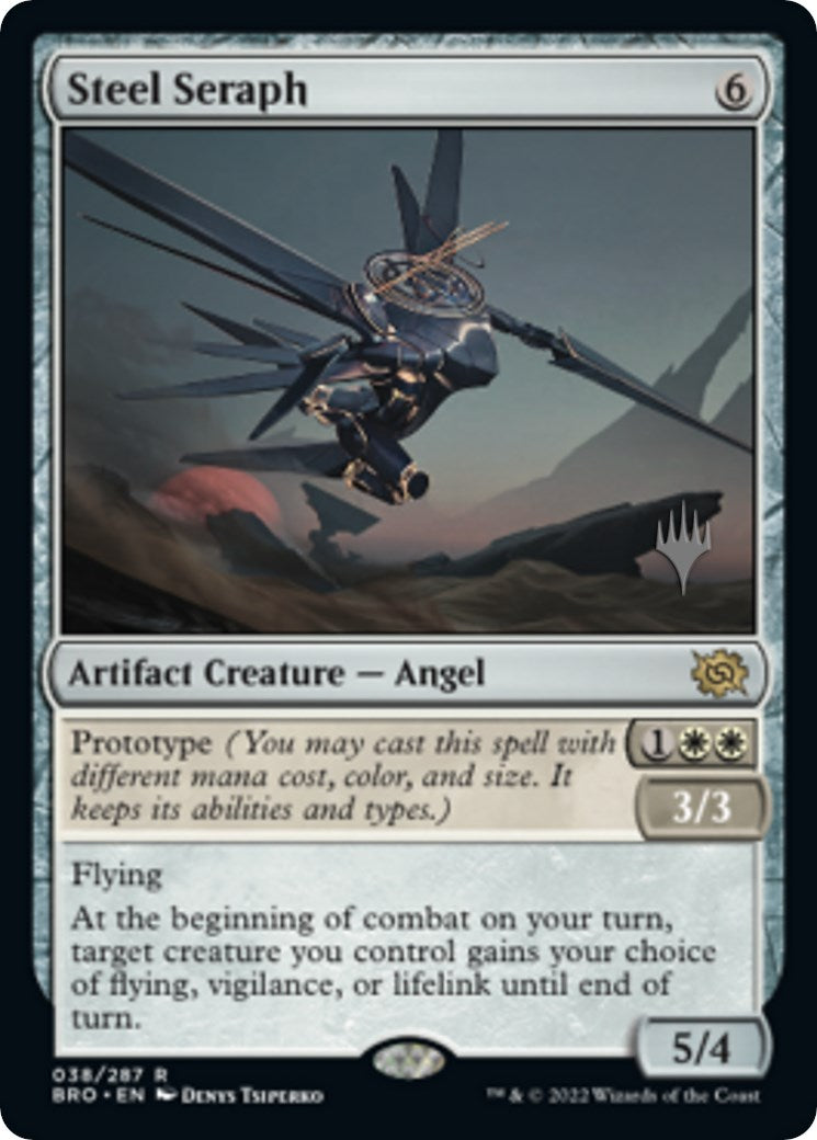 Steel Seraph (Promo Pack) [The Brothers' War Promos] | Webway Games