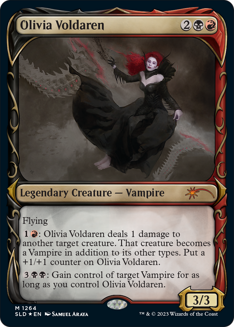 Olivia Voldaren (Halo Foil) [Secret Lair Drop Series] | Webway Games