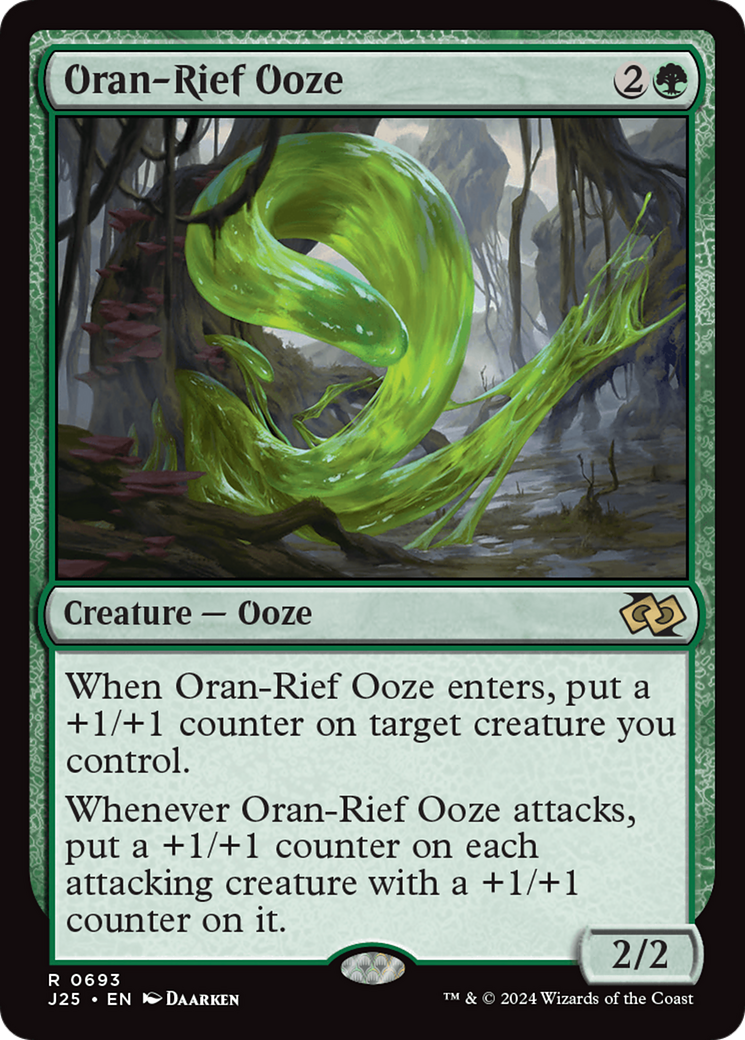 Oran-Rief Ooze [Foundations Jumpstart] | Webway Games