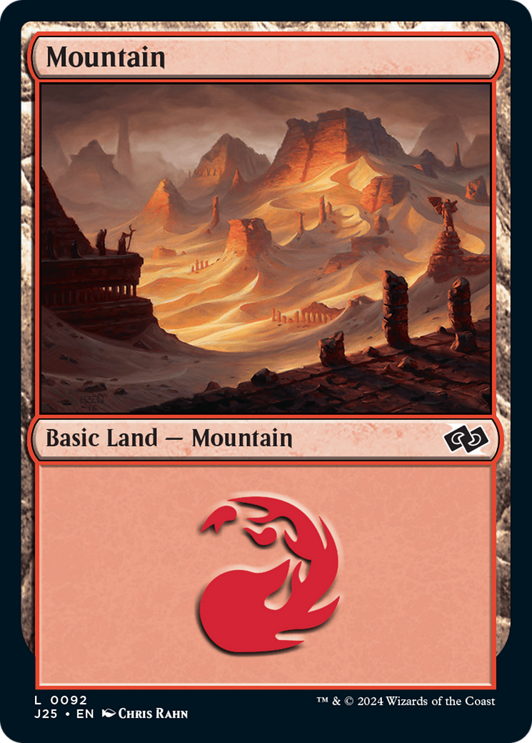 Mountain (92) [Foundations Jumpstart] | Webway Games