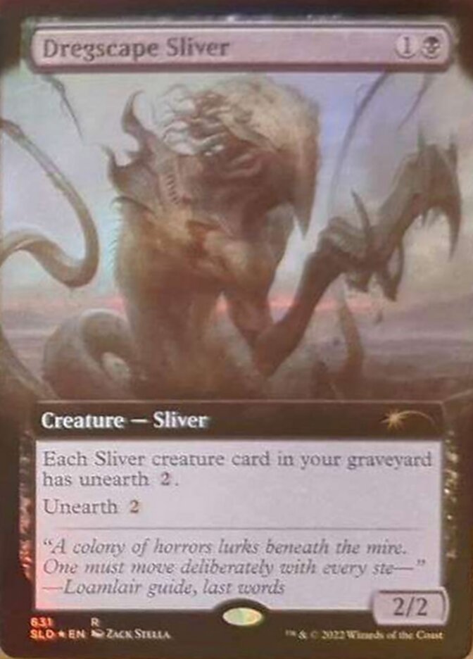 Dregscape Sliver (Extended Art) [Secret Lair Drop Promos] | Webway Games