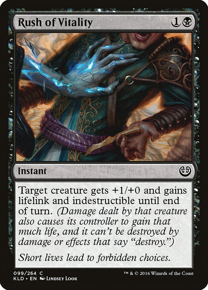 Rush of Vitality [Kaladesh] | Webway Games