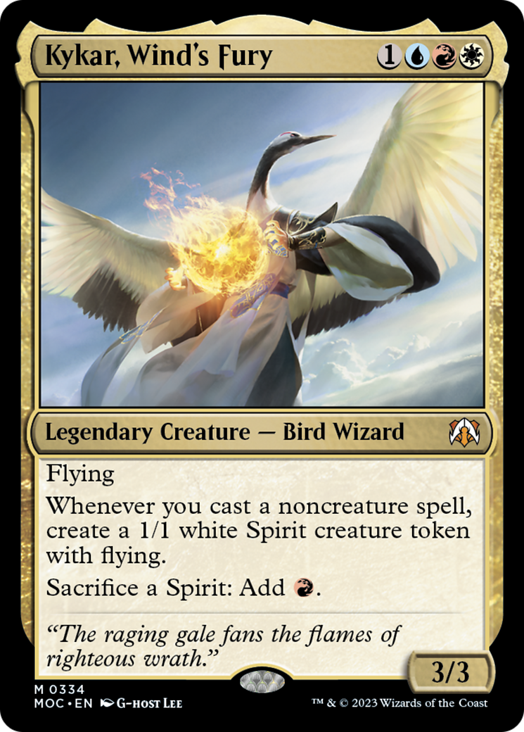 Kykar, Wind's Fury [March of the Machine Commander] | Webway Games