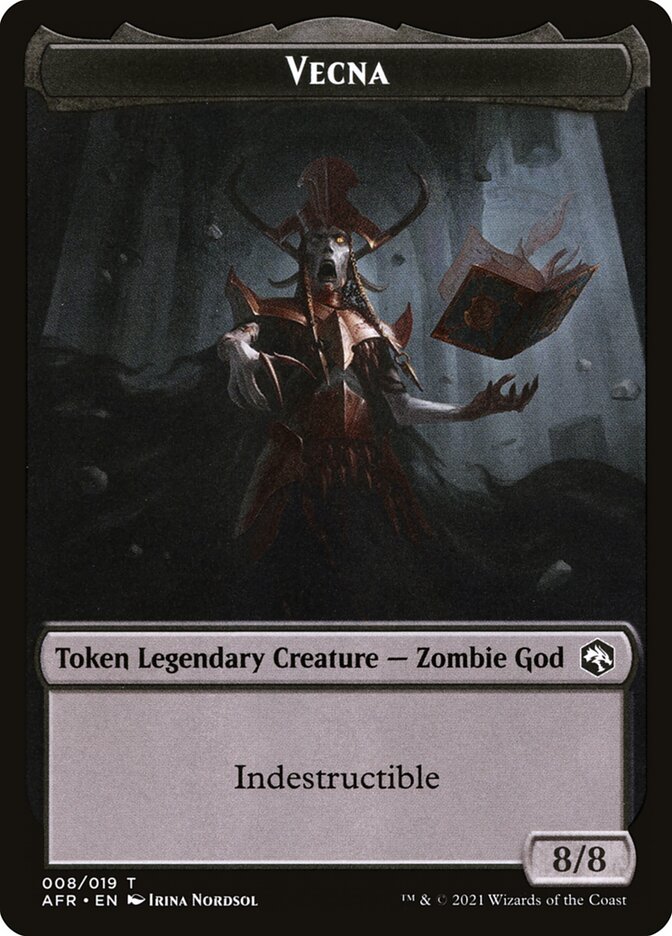 Devil // Vecna Double-Sided Token [Dungeons & Dragons: Adventures in the Forgotten Realms Tokens] | Webway Games