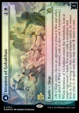 Invasion of Gobakhan // Lightshield Array [March of the Machine Prerelease Promos] | Webway Games