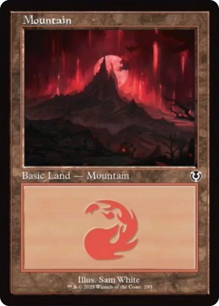 Mountain (295) (Retro Frame) [Innistrad Remastered] | Webway Games