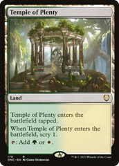 Temple of Plenty [Phyrexia: All Will Be One Commander] | Webway Games