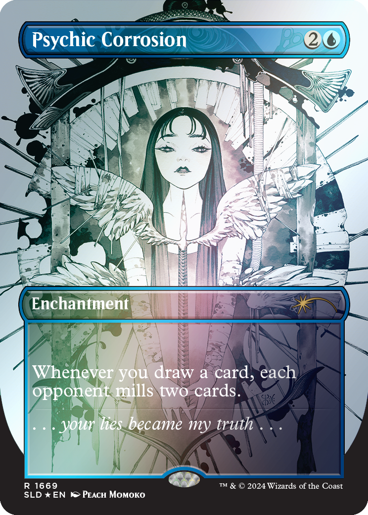 Psychic Corrosion (Rainbow Foil) [Secret Lair Drop Series] | Webway Games