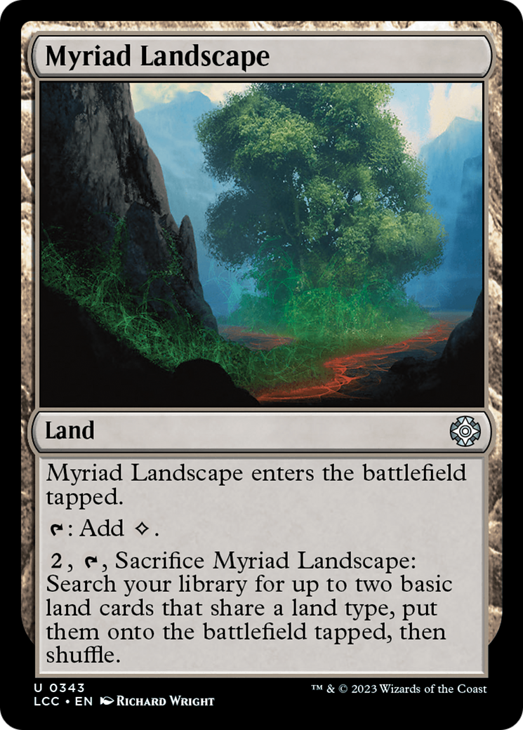 Myriad Landscape [The Lost Caverns of Ixalan Commander] | Webway Games