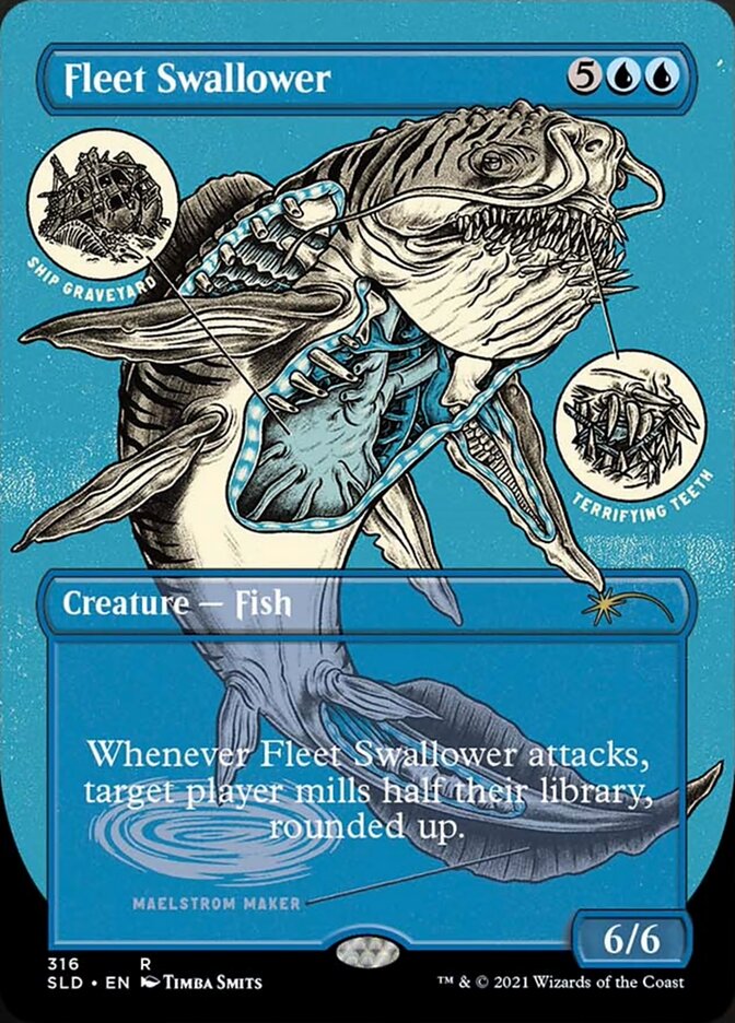 Fleet Swallower (Borderless) [Secret Lair Drop Series] | Webway Games