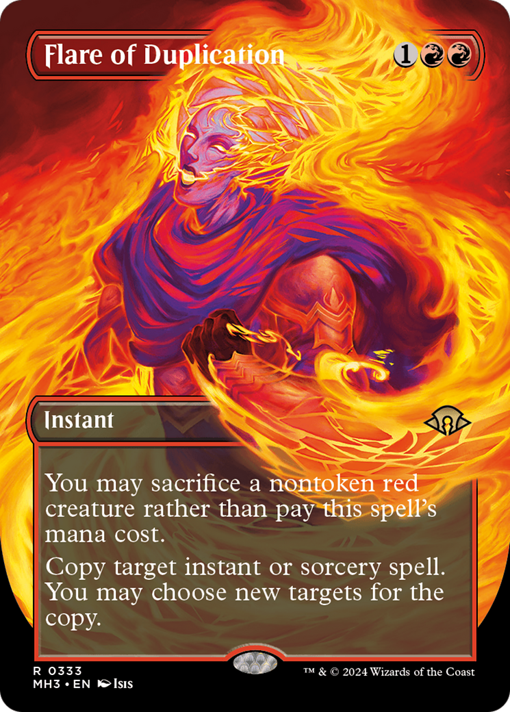 Flare of Duplication (Borderless) [Modern Horizons 3] | Webway Games