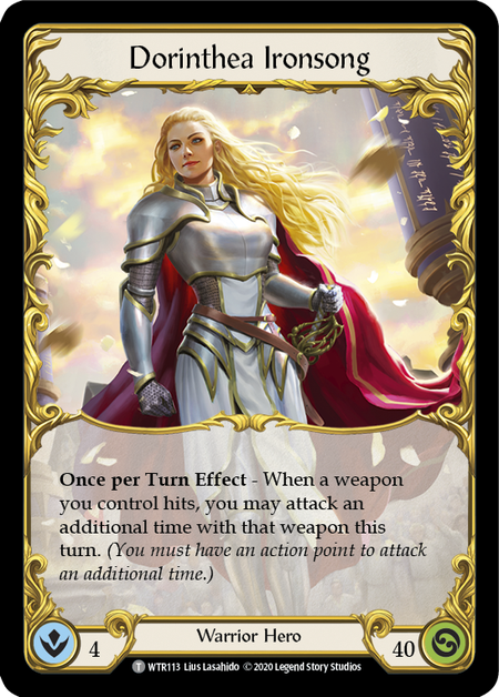 Dawnblade // Dorinthea Ironsong [U-WTR115 // U-WTR113] (Welcome to Rathe Unlimited)  Unlimited Normal | Webway Games