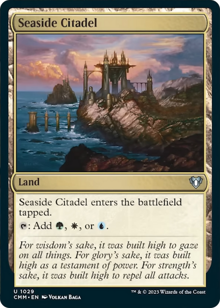 Seaside Citadel [Commander Masters] | Webway Games