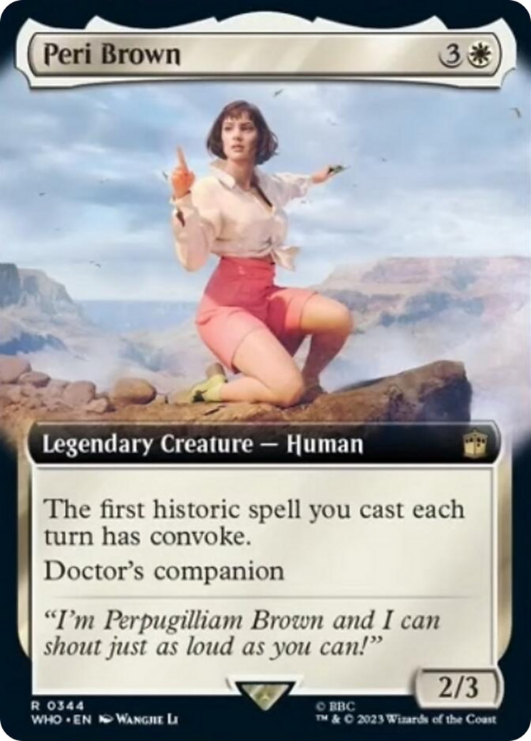 Peri Brown (Extended Art) [Doctor Who] | Webway Games
