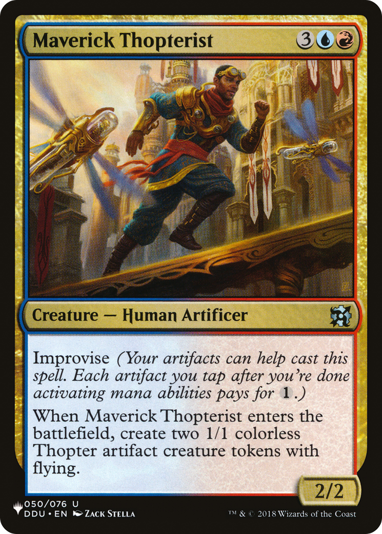 Maverick Thopterist (DDU) [The List] | Webway Games