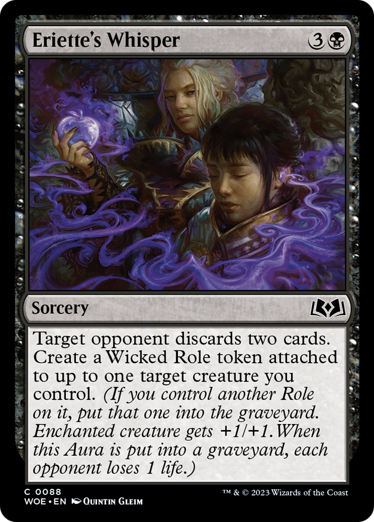 Eriette's Whisper [Wilds of Eldraine] | Webway Games