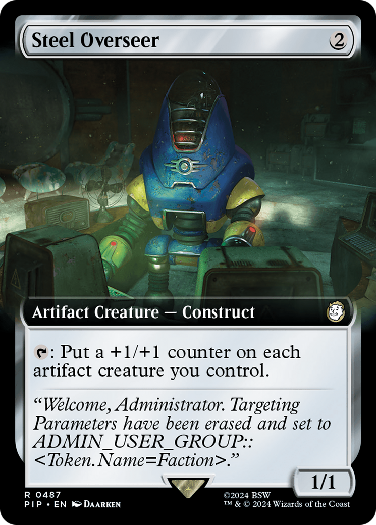 Steel Overseer (Extended Art) [Fallout] | Webway Games