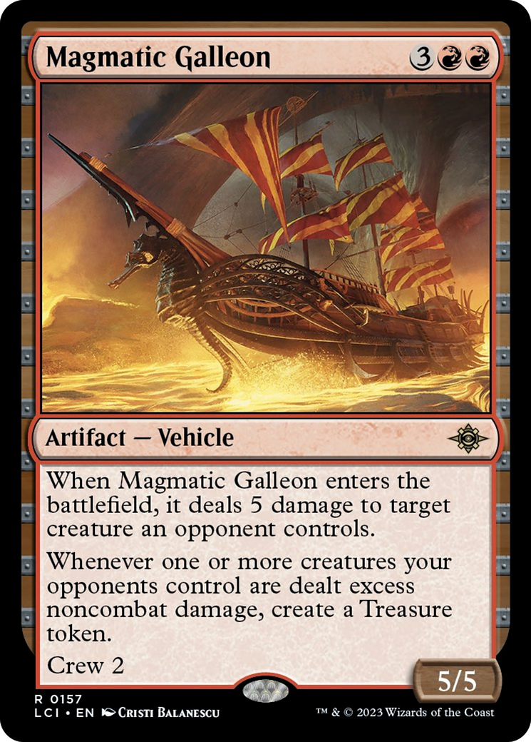 Magmatic Galleon [The Lost Caverns of Ixalan] | Webway Games