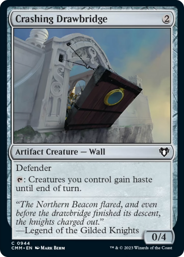 Crashing Drawbridge [Commander Masters] | Webway Games