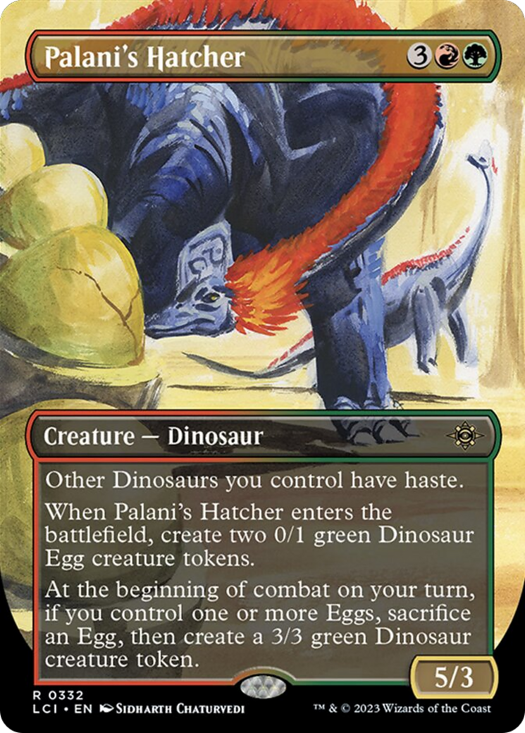 Palani's Hatcher (Borderless) [The Lost Caverns of Ixalan] | Webway Games