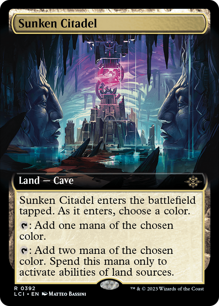 Sunken Citadel (Extended Art) [The Lost Caverns of Ixalan] | Webway Games