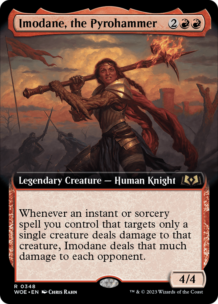 Imodane, the Pyrohammer (Extended Art) [Wilds of Eldraine] | Webway Games