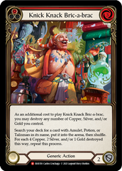 Knick Knack Bric-a-brac [EVR159] (Everfest)  1st Edition Rainbow Foil | Webway Games