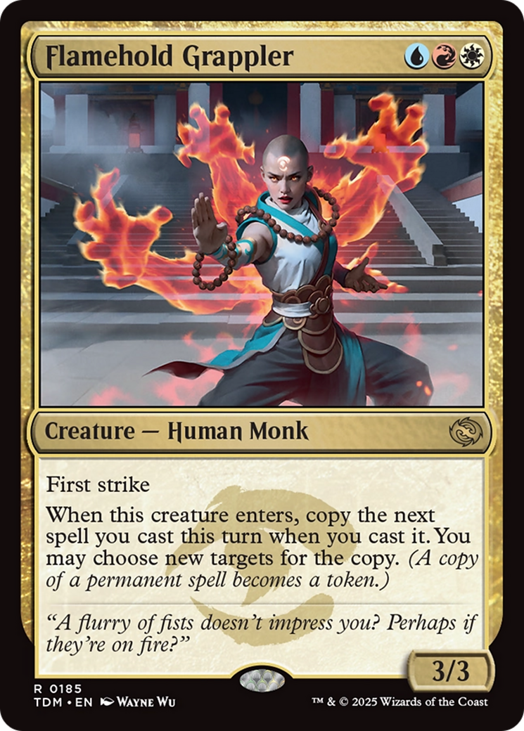 Flamehold Grappler [Tarkir: Dragonstorm] | Webway Games