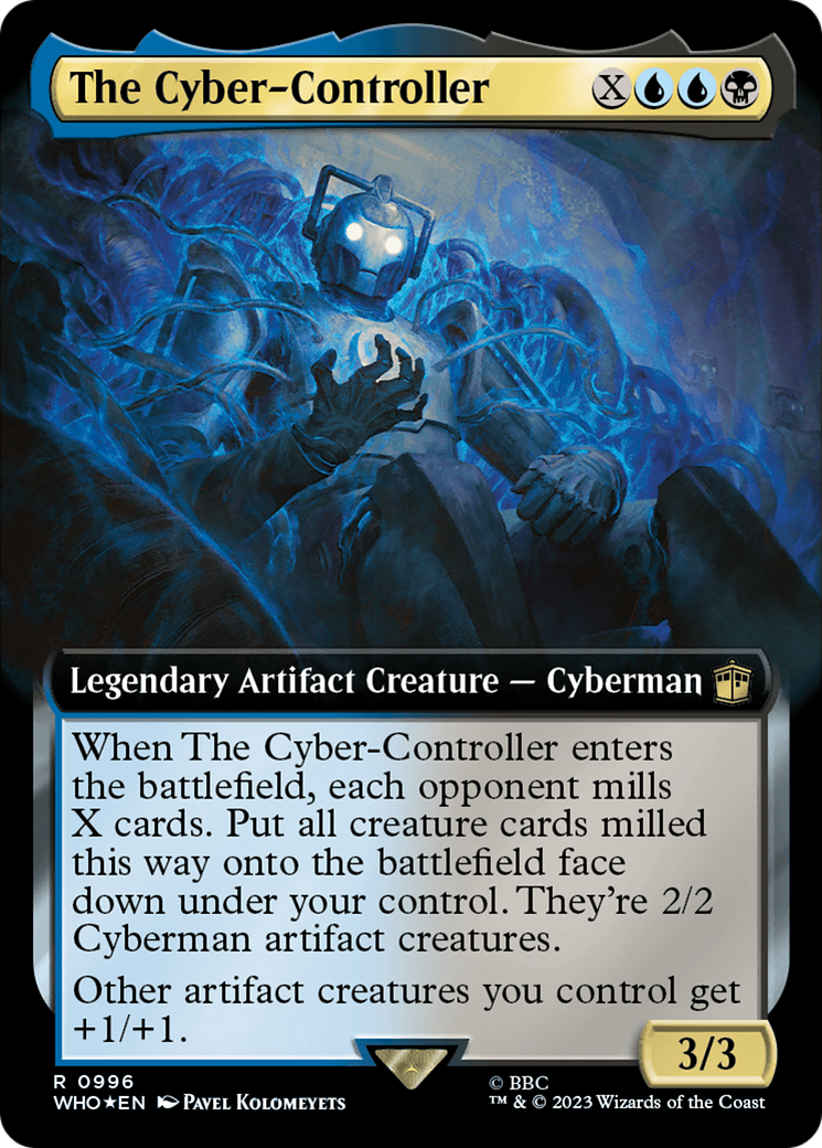 The Cyber-Controller (Extended Art) (Surge Foil) [Doctor Who] | Webway Games