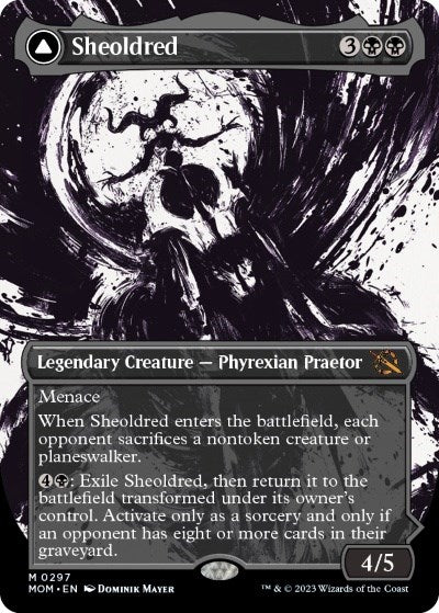 Sheoldred // The True Scriptures (Showcase Planar Booster Fun) [March of the Machine] | Webway Games