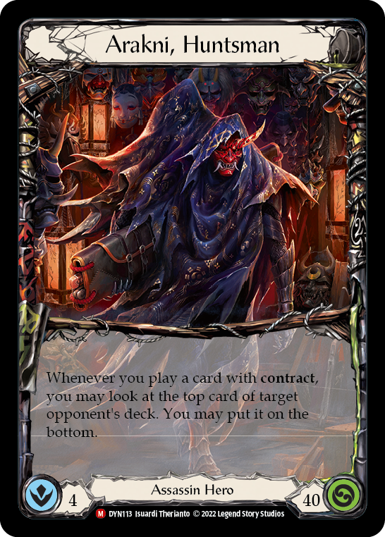 Arakni, Huntsman [DYN113] (Dynasty)  Rainbow Foil | Webway Games
